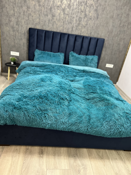Set Lenjerie Super Pufoasa Cocolino, Model Fluffy, 6 piese, Pat 2 Persoane, TURCOAZ_JO [2]