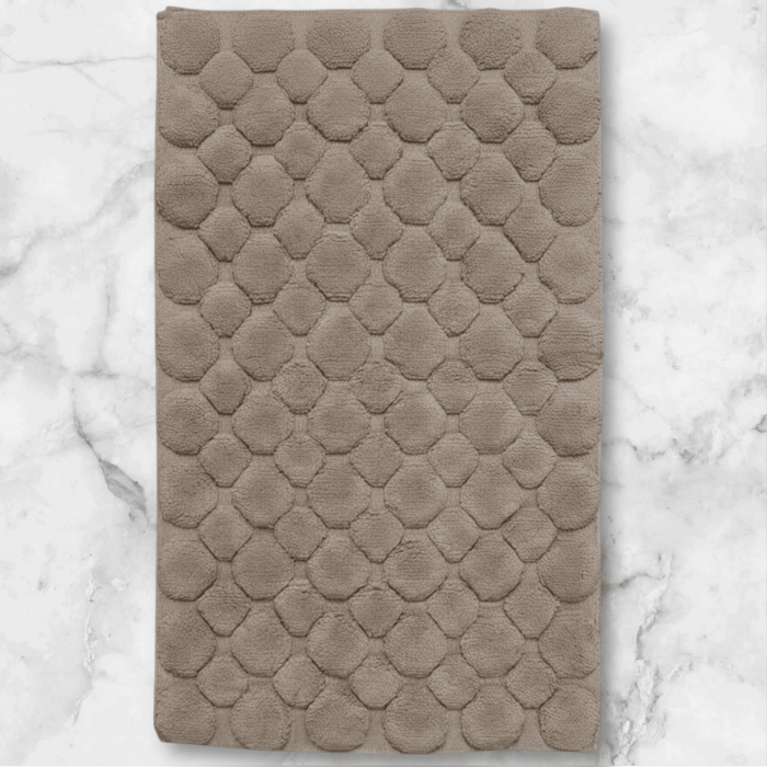 Set Premium Covoras de Baie, 2 Piese, 60x100 cm / 50x60 cm, Bumbac 100%, Maro [1]