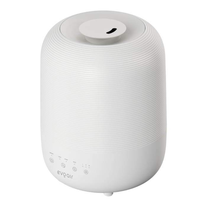 Umidificator Evoair UMIVA 3000 Rezorvor 3L, Capacitate de umidificare 300ml/h, Senzor umiditate, Mod Auto, Autonomie >8 ore, Indicator umiditate și temperatură, Alb [7]