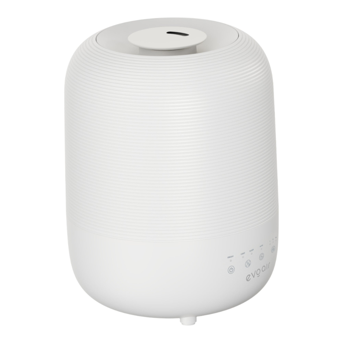 Umidificator Evoair UMIVA 3000 Rezorvor 3L, Capacitate de umidificare 300ml/h, Senzor umiditate, Mod Auto, Autonomie >8 ore, Indicator umiditate și temperatură, Alb [6]