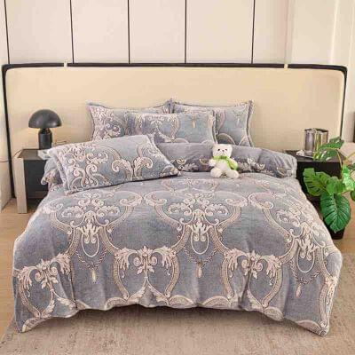 Lenjerii De Pat Cocolino Cu Elastic - Lenjerie pat Cocolino 4 Piese cu elastic