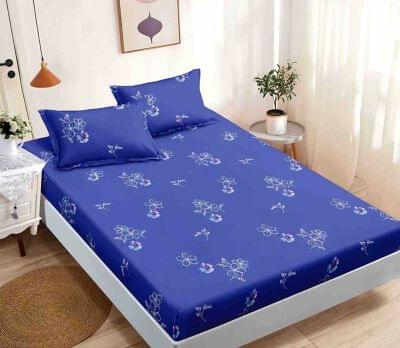 HUSE DE PAT - Husa de pat dublu + 2 Fete de Perna , Finet Premiu , cu elastic