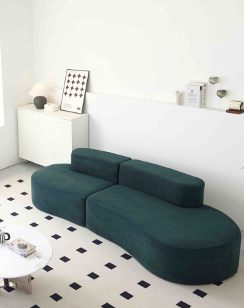 Canapele Modulare - canapea-premium-armonia-verde