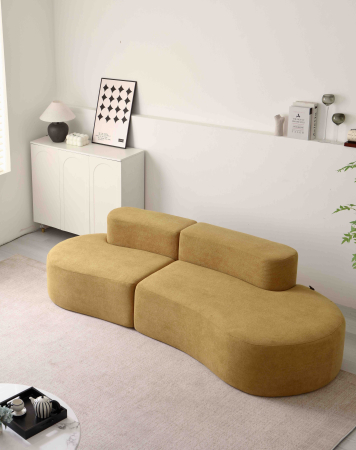 Canapele Modulare - canapea-premium-armonia-mustar