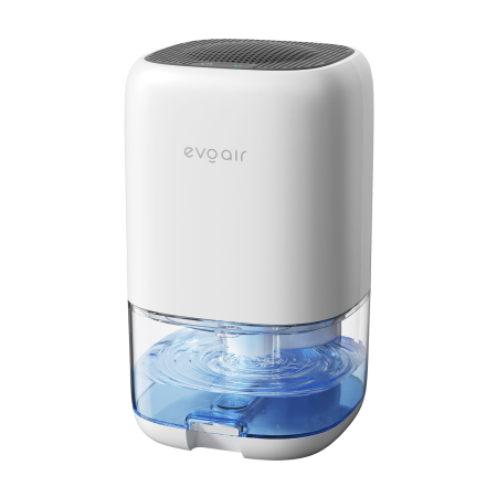 Dezumidificator aer Evoair HUMIX300, 300ml/24h, Silentios, Lumina Ambientală în 7 culori, Rezervor 1l, Alb [10]
