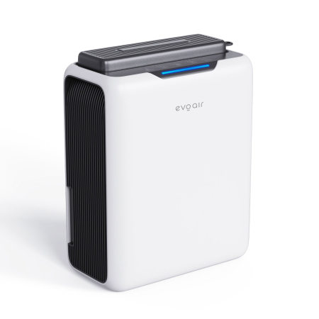 Dezumidificator aer Evoair HUMIXDUO, 500ml/24h, 3 Moduri funcționare, Silențios, Lumină Ambientală, Rezerva cu Silicagel, Timer 48h, Rezervor 2.5l, Alb [6]