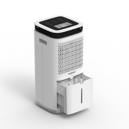 Dezumidificator evoair, FlexiDry 22 Smart, 22l/24h Senzor de Umiditate, Functie Ionizare, Uscare Rufe, Rezervor 4.5l, Alb [5]