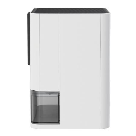 Dezumidificator Evoair HIDRY, 700ml/24h, Senzor de Umiditate/Temperatura, Lumina ambientala in 7 culori, Rezervor 1l, 2 viteze, Functie Auto Dezghetare, Alb [2]