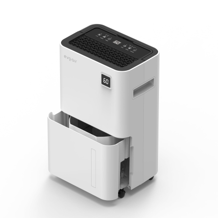 Dezumidificator Evoair, OptiDry 20, 20l/24h, Senzor de Umiditate, Functie Memorie, Uscare Rufe, Rezervor 2l, Display digital, Alb [5]