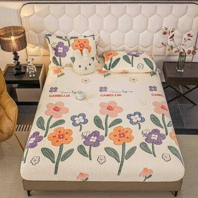 Huse pat elastic - Husa De Pat Cocolino Cu Elastic, Pat Dublu - HPCOCO31