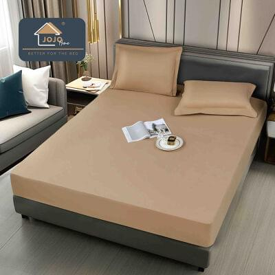 Huse de Pat Impermeabile - husa-pat-impermeabila-maro-90x200