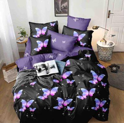 Lenjerii De Pat, Finet Premium, 1 Persoana - Lenjerie pat 1 Persoana Finet 4 piese RJB143