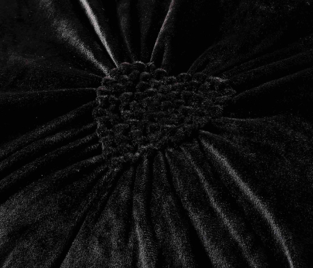 Set Lenjerie pat Catifea, Negru, 4 Piese [1]