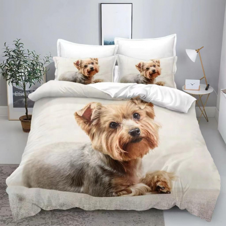Lenjerii bumbac Finet 3D - Lenjerie de pat 6 Piese Finet Premium - LPBF6P125