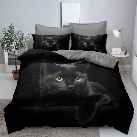 Lenjerii bumbac Finet 3D - Lenjerie de pat 6 Piese Finet Premium - LPBF6P128