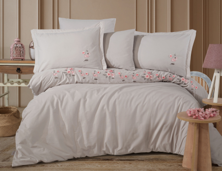 Lenjerii Bumbac Poplin 2 Persoane - Lenjerie-de-pat-bumbac-poplin-broderie-ophelia-tas