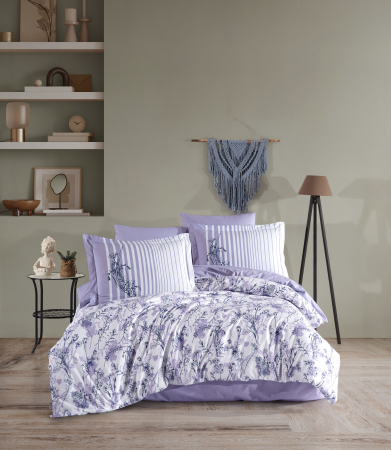 Lenjerii Bumbac Poplin 2 Persoane - Lenjerie-de-pat-bumbac-poplin-healing-stones-amatis