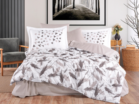 Lenjerii Bumbac Poplin 2 Persoane - Lenjerie-de-pat-bumbac-poplin-silva-tas