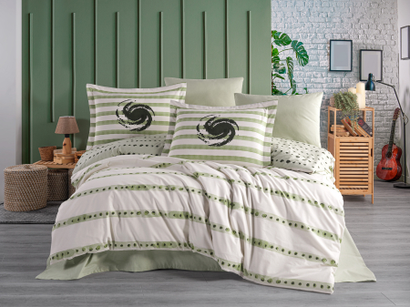 Lenjerii Bumbac Poplin 2 Persoane - Lenjerie-de-pat-bumbac-poplin-squall-orman