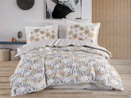 Lenjerii Bumbac Poplin, Matlasate, 2 Persoane - Lenjerie de Pat Bumbac Poplin, Matlasata,  2 Persoane - Penny Tas