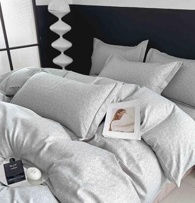Lenjerii Finet Premium Cu Elastic 2 Persoane - Lenjerie De Pat, Cu Elastic, 6 Piese, Finet Premium - LPBF6PE29