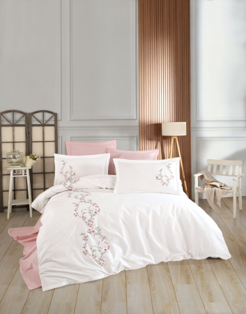 Lenjerii Premium Collection - lenjerie_de_pat_lia_alb_casimi