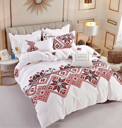 Lenjerii Finet Premium 1 Persoana - Lenjerie pat 1 Persoana Bumbac Finet 4 piese RJ 139