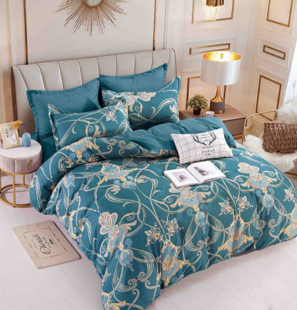 Lenjerii Finet Premium 2 Persoane - Lenjerie de pat 6 Piese Finet Premium - LPBF6P9