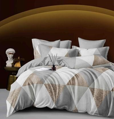 Lenjerii Finet Premium 2 Persoane - Lenjerie de pat 6 Piese Finet Premium - LPBF6P38