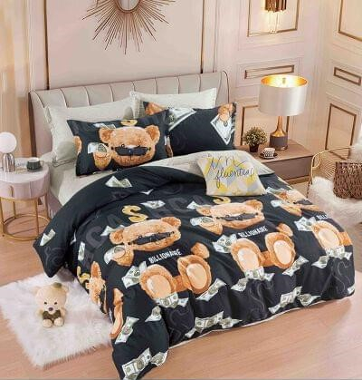 Lenjerii Finet Premium 2 Persoane - Lenjerie de pat 6 Piese Finet Premium - LPBF6P75