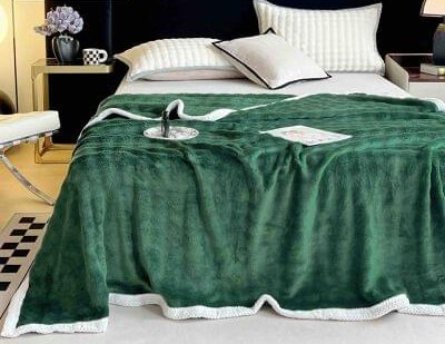 PATURI - Patura Cocolino Cu Bordura Alba - Verde