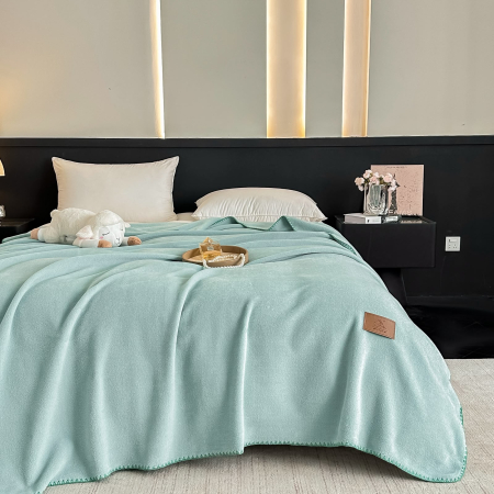 Paturi Pufoase - Patura Premium Tip Casmir 200x230 cm -  Vernil