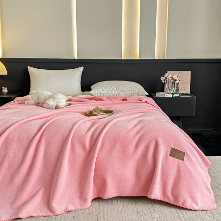 Paturi Pufoase - Patura Premium Tip Casmir 200x230 cm - Roz