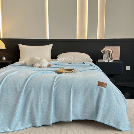 Paturi Pufoase - Patura Premium Tip Casmir 200x230 cm - Bleau