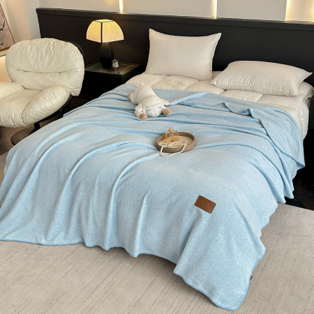 Patura Premium Tip Casmir 200x230 cm - Bleau [1]