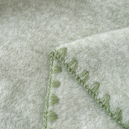 Patura Premium Tip Casmir cu Capsa 100x140 cm - Vernil [2]
