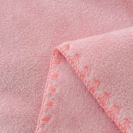 Patura Premium Tip Casmir cu Capsa 100x140 cm - Roz [2]