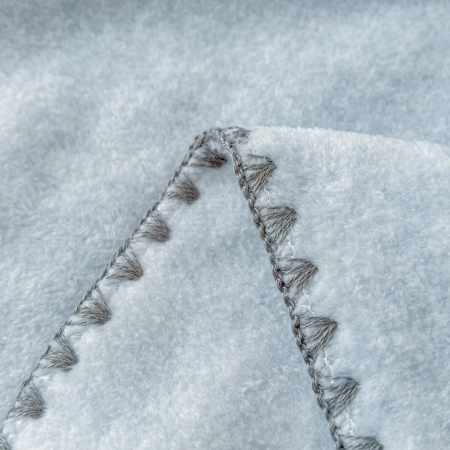 Patura Premium Tip Casmir cu Capsa 100x140 cm - Bleau [2]