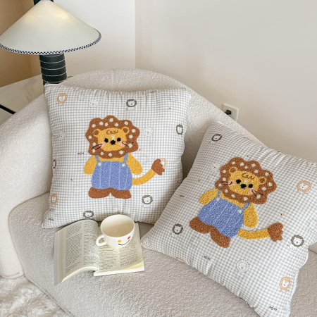 PiloPerna Little Lion 2 in 1 - Pilota transformabila in perna, 100% Bumbac, Casimi [3]