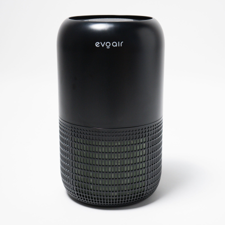 Purificator de aer Evoair, Yuvo, Lampă UV-C, Filtru 3in1, True Hepa, Carbon Activ, Pre-filtru, 4 viteze, Funcție Polen/Animale, Mod Noapte, Blocare Ecran, Lumină Ambientală, Negru [1]