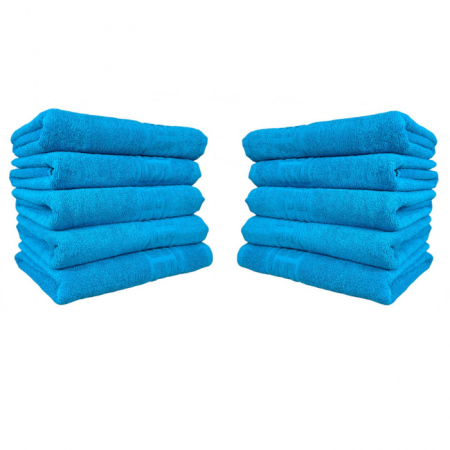 Set 10 Prosoape, Bumbac 100% - Set 10 Prosoape, Bumbac 100%, Model Grecesc, Bleau
