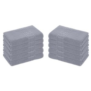 Set 10 Prosoape, Bumbac 100% - Set 10 Prosoape, Bumbac 100%, Model Grecesc, Gri