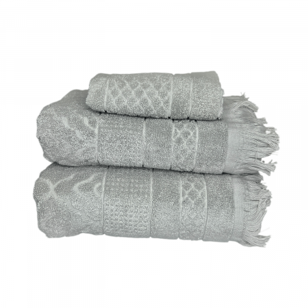 Set Cadou 3 Prosoape, Dimensiuni Mixte - Royal Collection Bej [2]