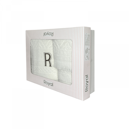 PROSOAPE - Set Cadou 3 Prosoape, Dimensiuni Mixte - Royal Collection Crem