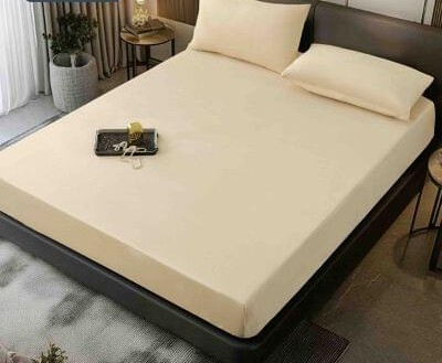 Huse de pat Catifea, pat dublu - Set Husa de Pat cu Elastic din Catifea, UNI , 3 Piese