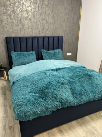Set Lenjerie Super Pufoasa Cocolino, Model Fluffy, 6 piese, Pat 2 Persoane, TURCOAZ_JO [2]