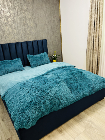 Set Lenjerie Super Pufoasa Cocolino, Model Fluffy, 6 piese, Pat 2 Persoane, TURCOAZ_JO [3]