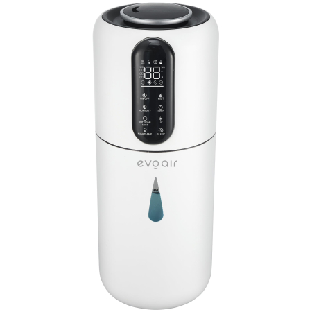 Umidificator Evoair STEAMIX3800 Smart, Wifi, Rezervor 3.8L, Capacitate de umidificare 300ml/h, Senzor umiditate, Mod Auto, Autonomie 13 ore, Lampă UVA, Aromaterapie, Indicator umiditate și temperatură [4]