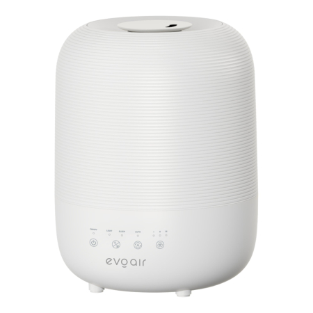 Umidificator Evoair UMIVA 3000 Rezorvor 3L, Capacitate de umidificare 300ml/h, Senzor umiditate, Mod Auto, Autonomie >8 ore, Indicator umiditate și temperatură, Alb [7]