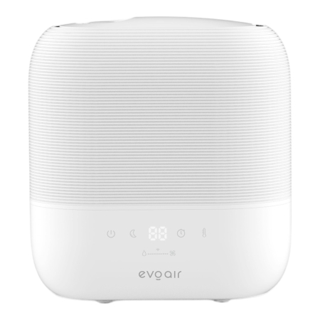Umidificator Evoair UMIVA 4700 Smart, Wifi, Rezervor 4.8L, Capacitate de umidificare 400ml/h, Senzor umiditate, Mod Auto, Autonomie ≥9.5 ore, Aromateriapie, Indicator umiditate și temperatură, Alb [2]